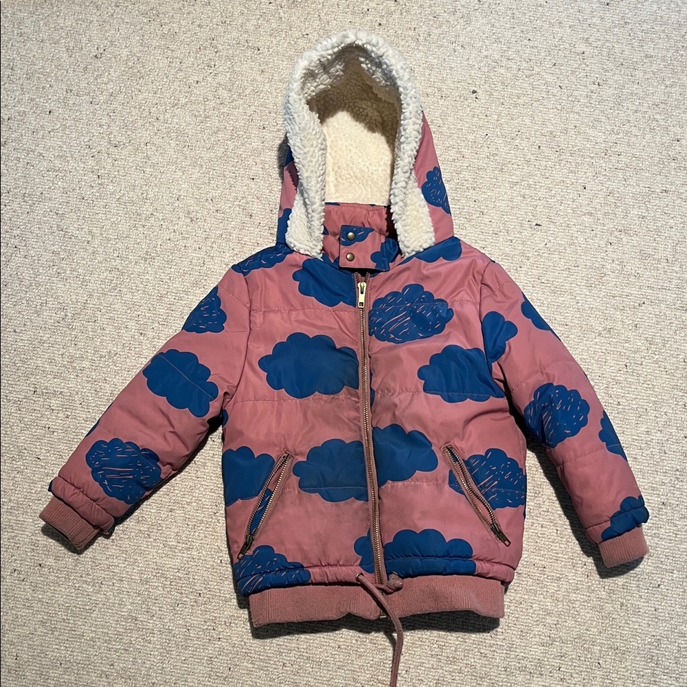 Girls winter coat - super cute and cozy from Spanish brand, nadadelazos.